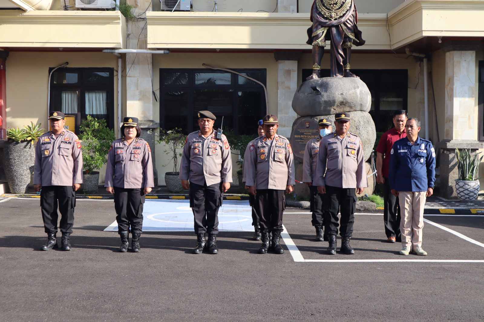 Apel Perdana Wakapolres Badung, Ini Arahannya !!