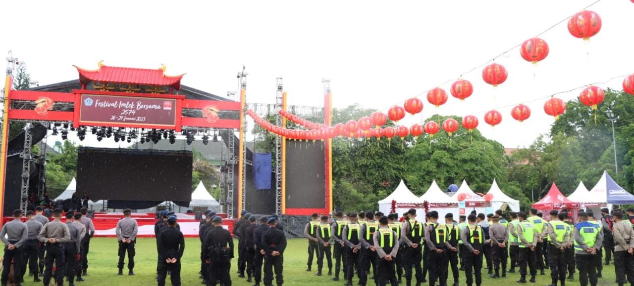 Polresta Denpasar Terjunkan 257 Personel Gabungan Dalam Festival Imlek