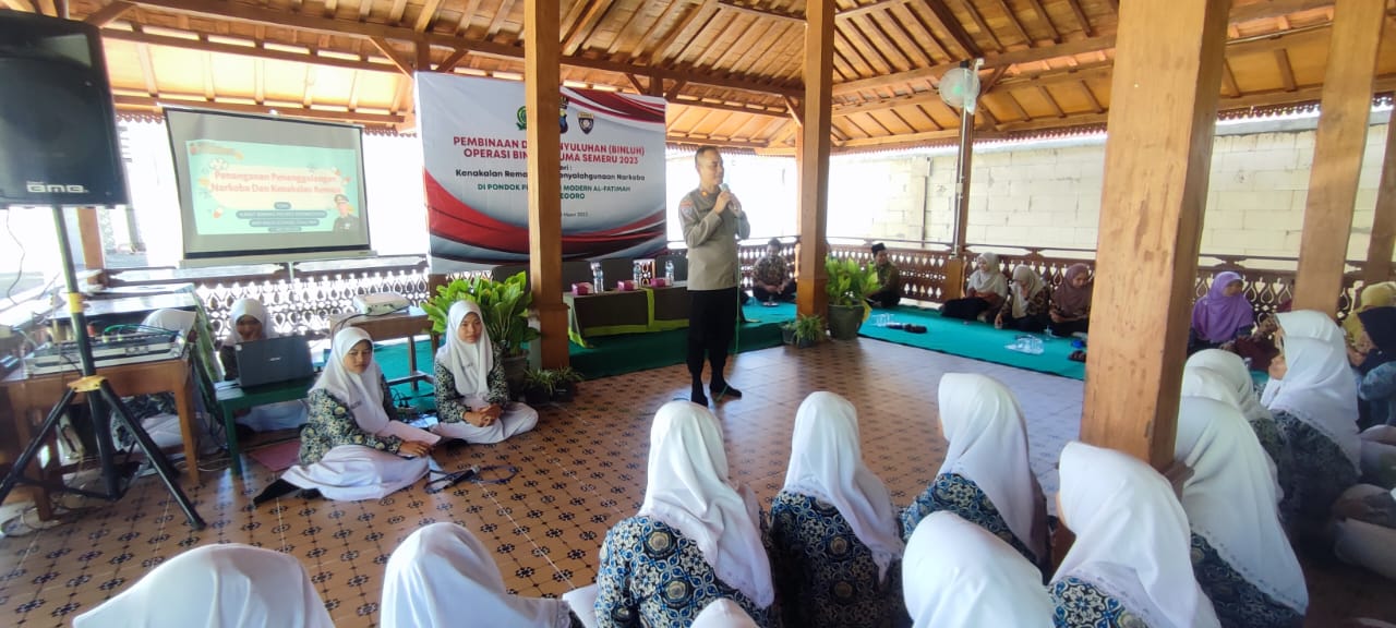 Polres Bojonegoro Gelar Binluh Antisipasi Bahaya Narkoba dan Kenakalan Remaja