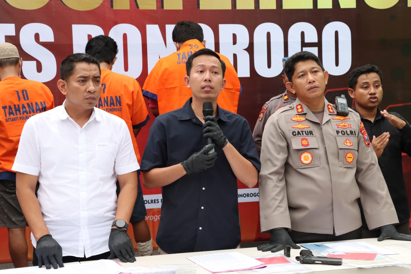 Polres Ponorogo Berhasil Amankan Komplotan Pelaku Curas Antar Propinsi