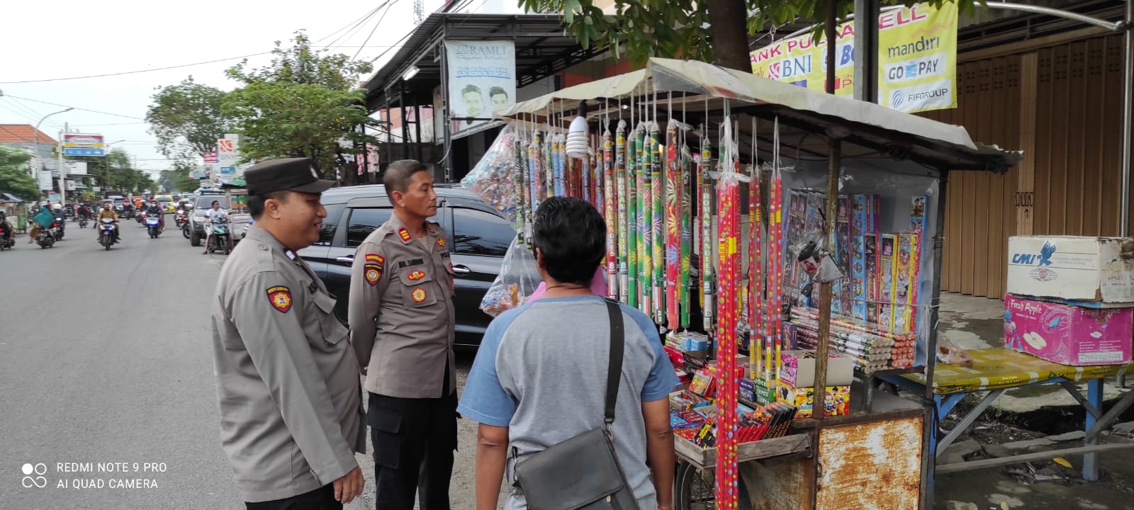 Polres Gresik Gelar Razia Petasan Untuk Keamanan Masyarakat