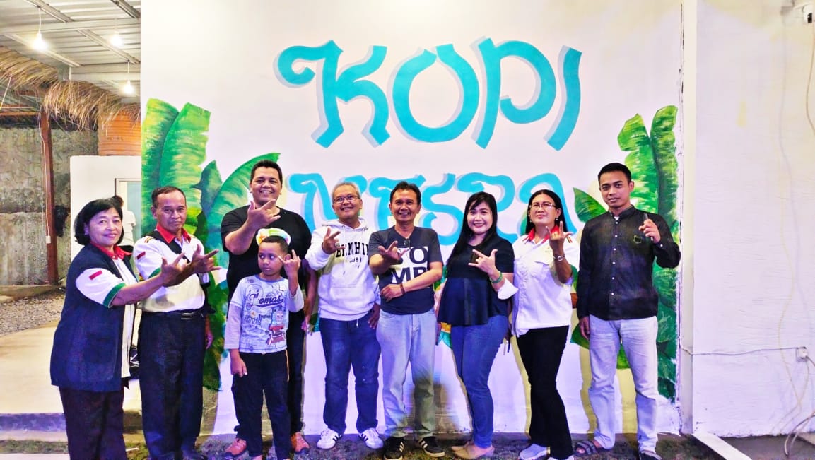 Relawan MPG Jatim Ramaikan dan Hadiri Opening Cabang Cafe Kopi Mesra