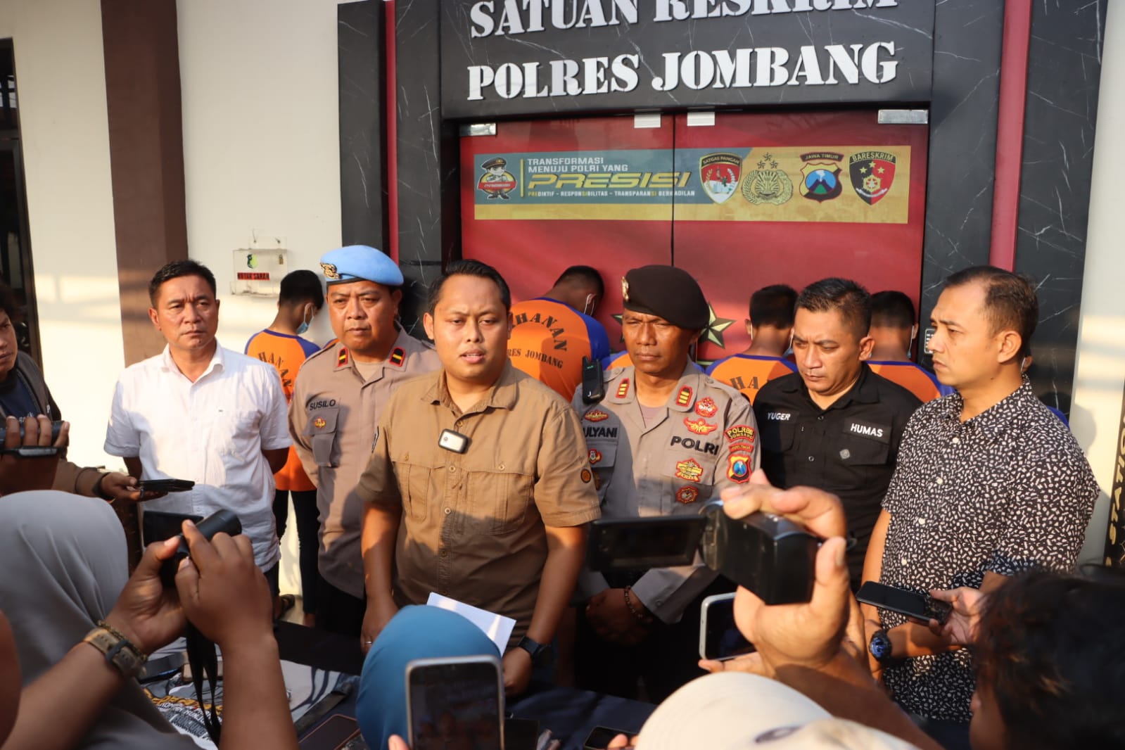 Ratusan Oknum Pesilat Berhasil Diamankan Polres Jombang Imbas Bikin Onar
