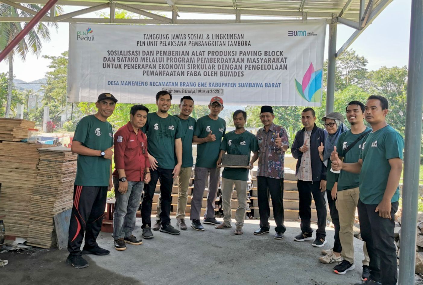 BUMDes di Taliwang NTB Sukses Olah FABA dari PLN, Berdayakan Masyarakat Desa