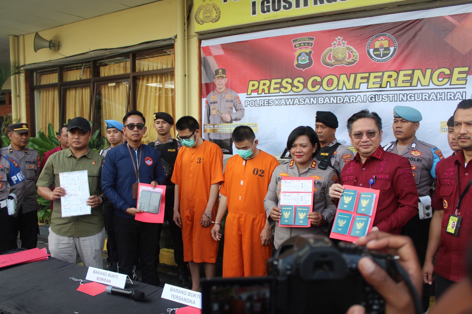 Hendak Berangkatkan WNI Kerja di Kamboja, 2 pelaku TPPO di Tangkap Sat Reskrim Polres Bandara Ngurah Rai