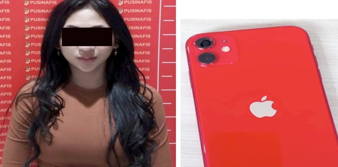 Unit Reskrim Polres Pelabuhan Tanjung Perak Tangkap Wanita Cantik Pelaku Tindak Pidana Endors
