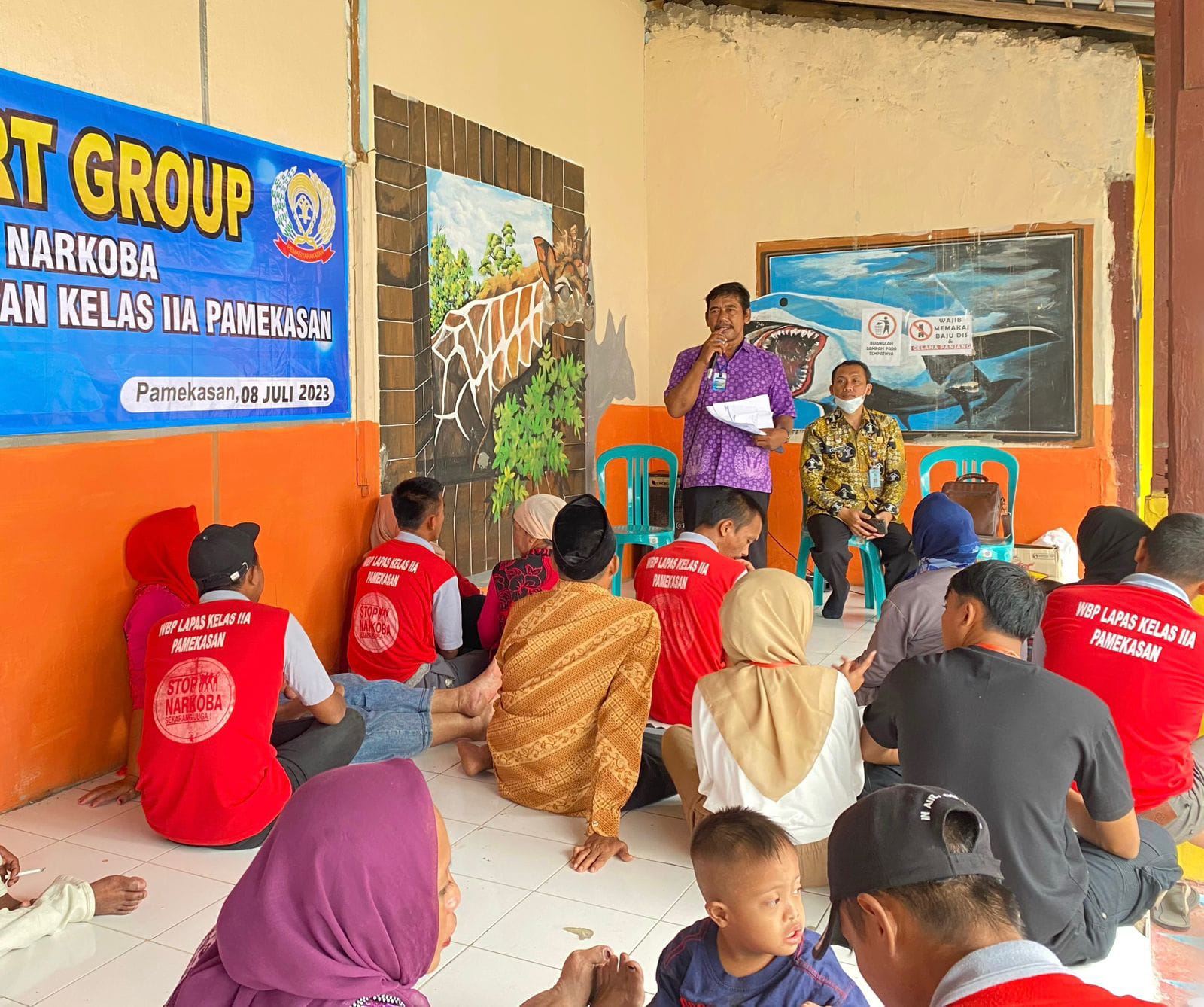 Pulihkan Warga Binaan dari Kecanduan Narkoba, Lapas Pamekasan Maksimalkan Program Rehabilitasi Family Support Group