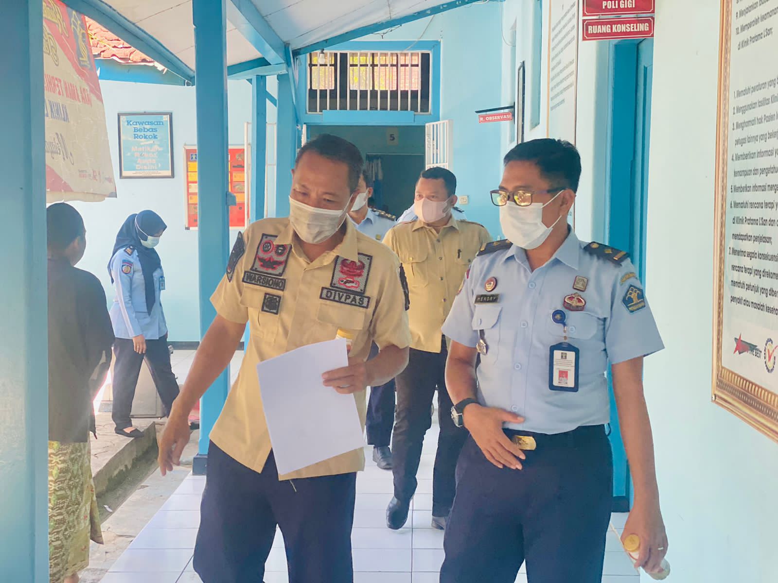 Tim Kamtib Kanwil Jatim Laksanakan Monev di Lapas Pamekasan