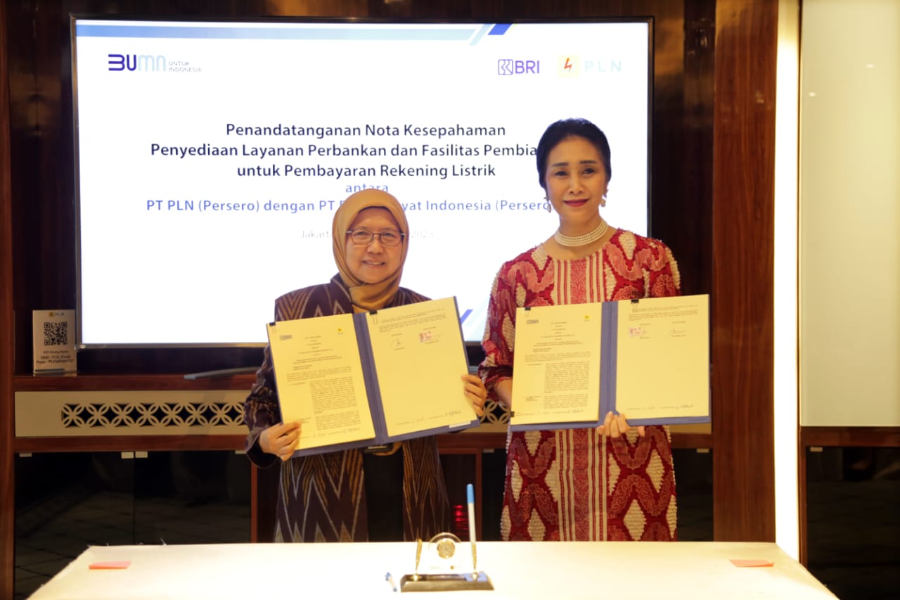 Lanjutkan Kolaborasi BUMN, Kali Ini PLN Gandeng BRI Kembangkan Layanan Pay Later