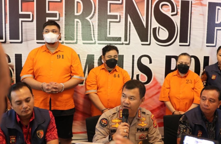 Ditreskrimsus Polda Bali Ungkap kasus Tindak Pidana Perdagangan Orang