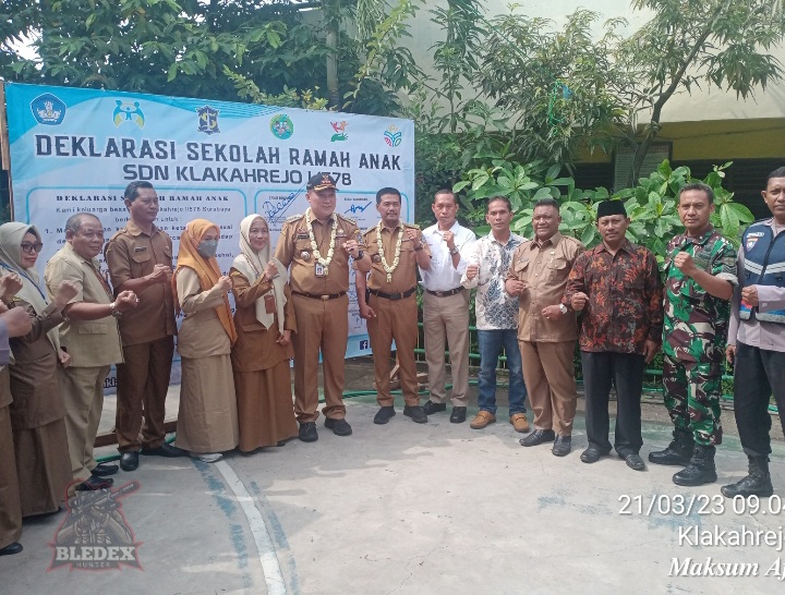 Bentuk Kepribadian & Mental Siswa Yang Baik, SDN Klakahrejo 1/578 Gelar Deklarasi Sekolah Ramah Anak (SRA)
