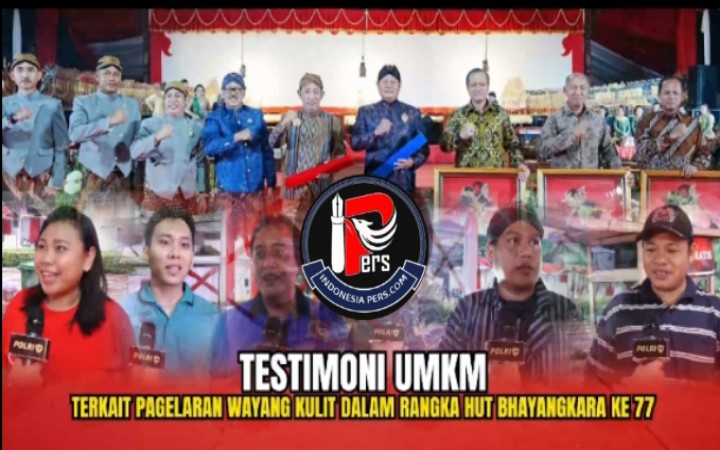 Banjir' Apresiasi Warga ke Kapolri yang Komitmen Lestarikan Budaya Indonesia Lewat Wayang Kulit