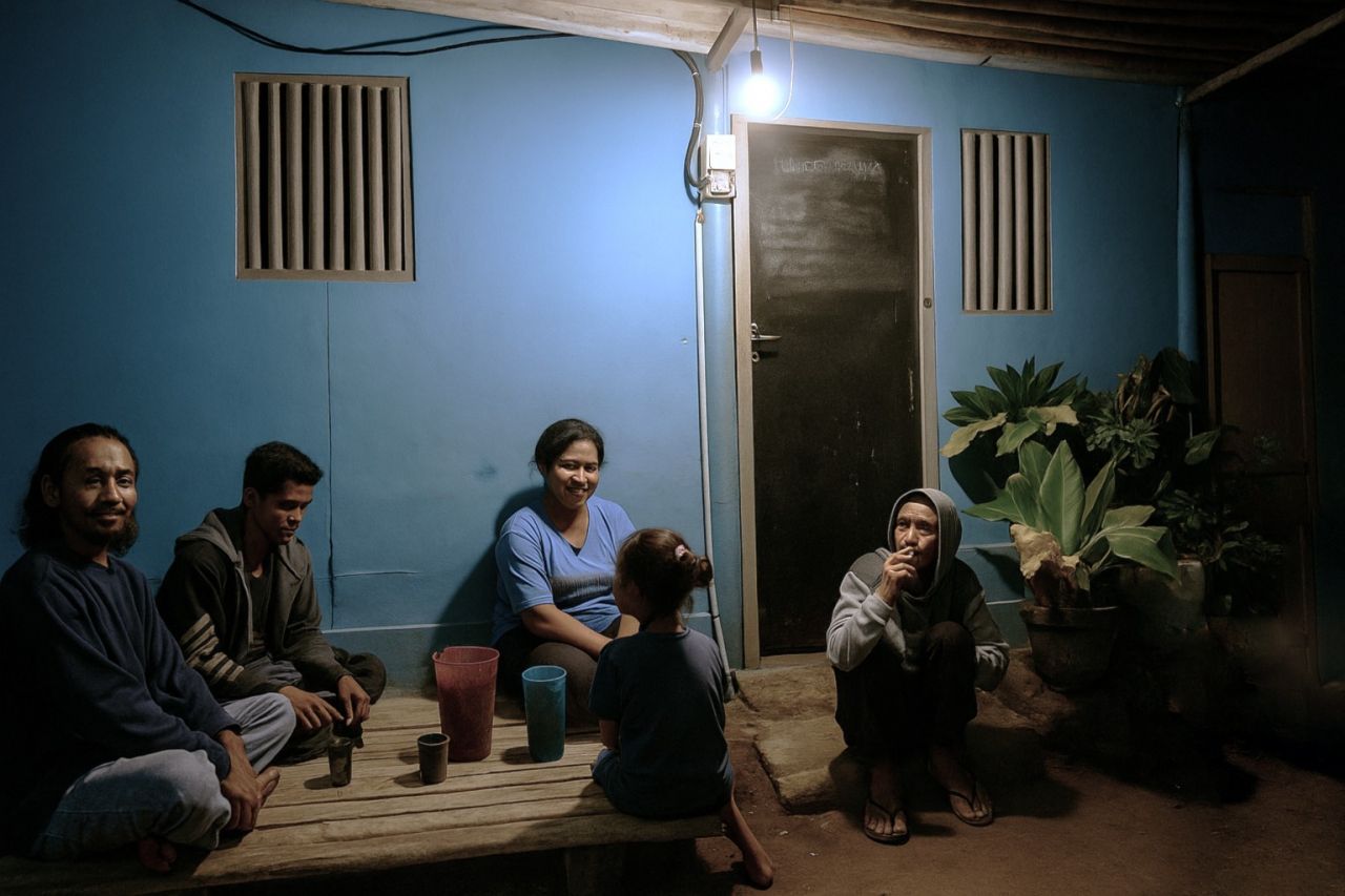 PLN untuk Rakyat, PLN Hadirkan Keadilan Energi Lewat Program Tirai Kasi di Kecamatan Ndona Timur, NTT, Terus Terangi Wilayah Terpencil